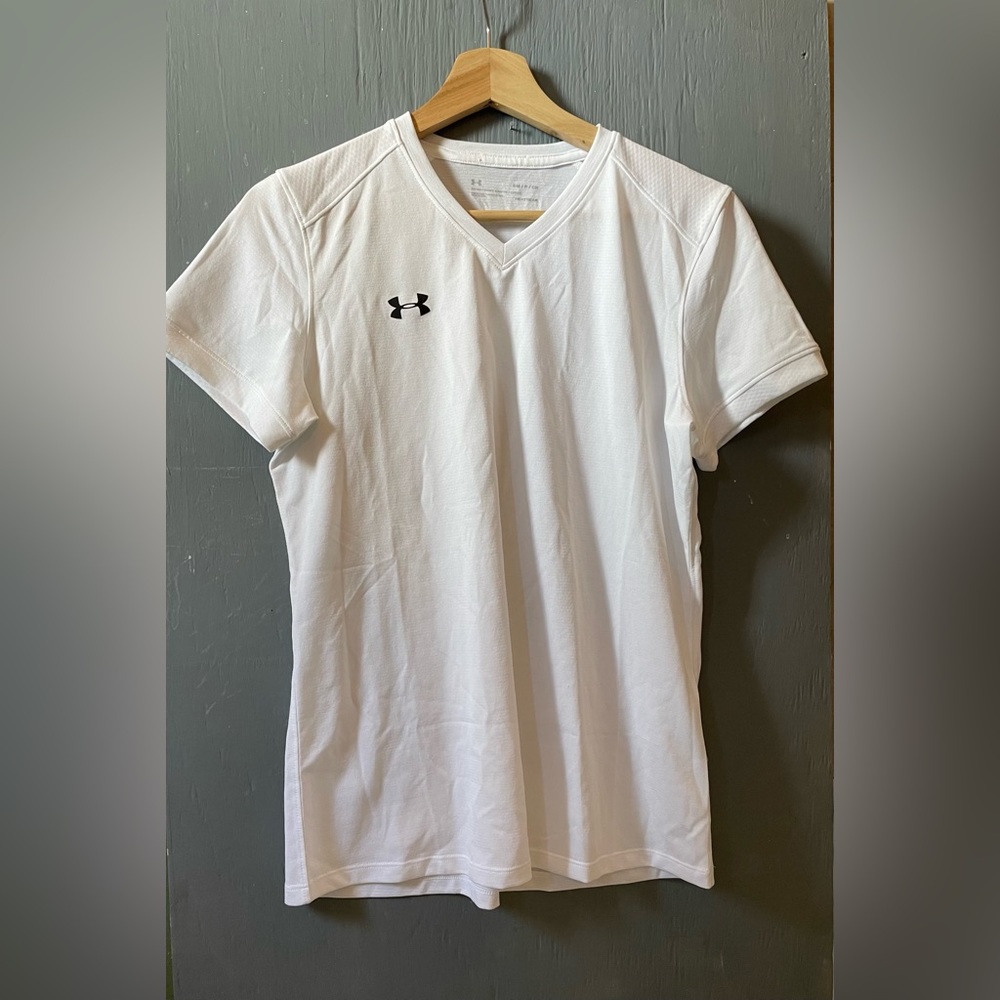 Under Armour Heat Gear White Top